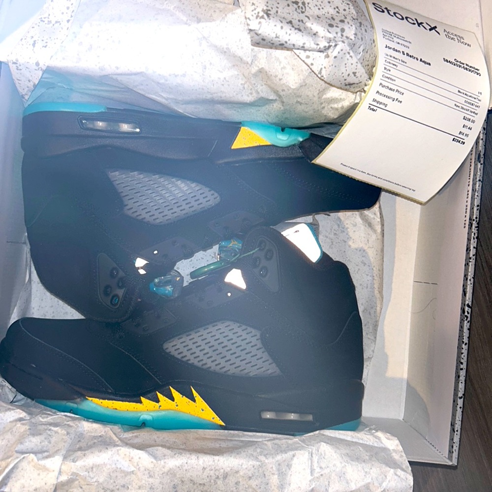 Retro 5 aqua